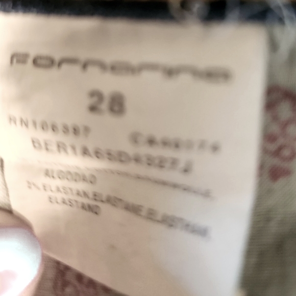 FORNARINA Lindsey Model Campaign Low Rise Cotton Denim Italian Jeans EVC 27 - Picture 10 of 16